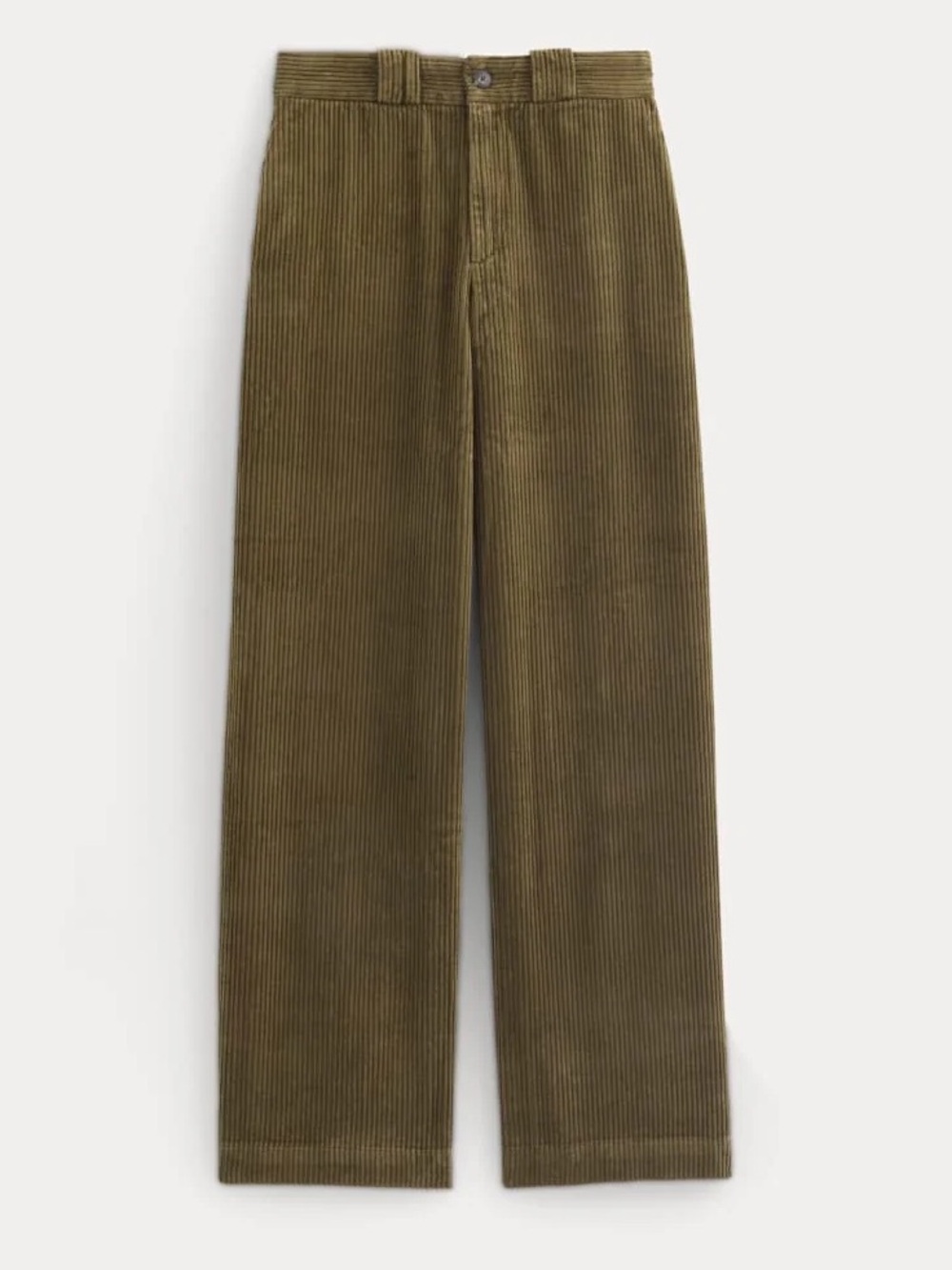 NWT Everlane Women’s Corduroy Wide-Leg Trousers in Beech Size 6
